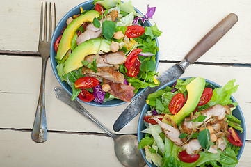 Image showing Chicken Avocado salad 