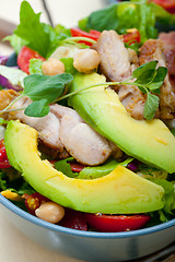 Image showing Chicken Avocado salad 