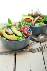 Image showing Chicken Avocado salad 