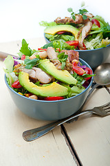 Image showing Chicken Avocado salad 