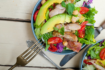 Image showing Chicken Avocado salad 