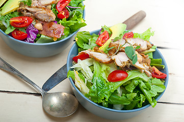 Image showing Chicken Avocado salad 