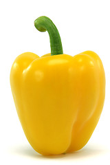 Image showing yellow pepper closeup