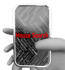 Image showing House Search Shows Web Site And Compare