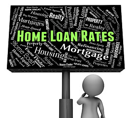 Image showing Home Loan Rates Means Lend Advances And Housing