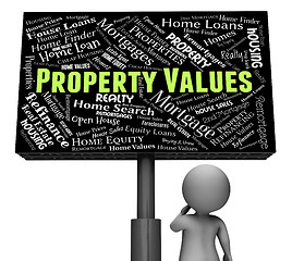 Image showing Property Values Shows Real Estate And Amount