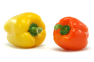 Image showing two peppers
