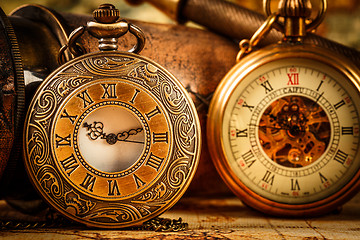 Image showing Vintage pocket watch