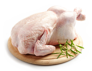 Image showing whole raw chicken