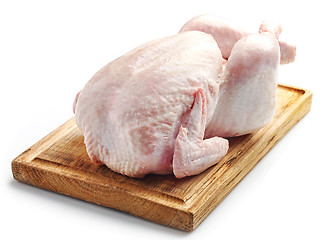 Image showing whole raw chicken 