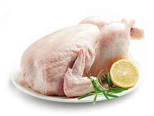 Image showing whole raw chicken