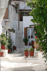 Image showing traditional greek houses