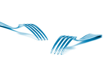 Image showing two forks