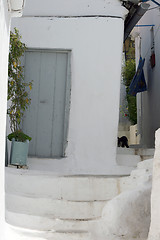 Image showing traditional greek houses