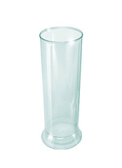 Image showing plastic glass on a white background