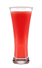 Image showing Grapefruit juice glass