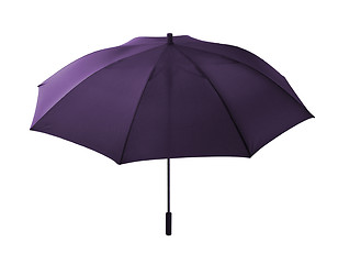 Image showing violet umbrella