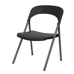 Image showing plastic chair on white background