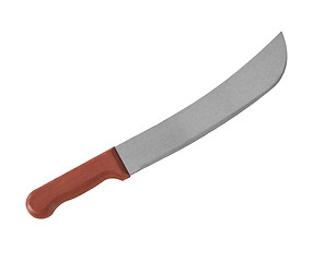 Image showing Machete on white background