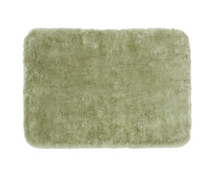 Image showing Green bath rug