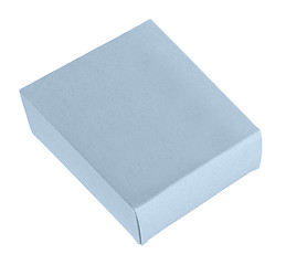 Image showing Blue box