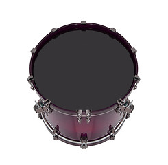 Image showing drum isolated