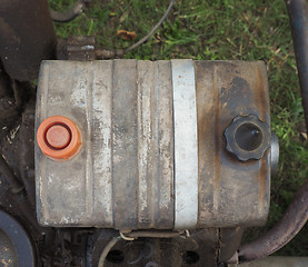 Image showing Fuel tank detail