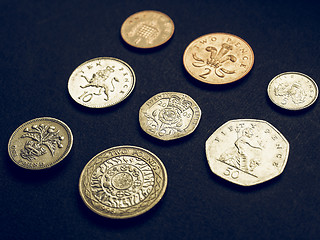 Image showing Vintage Pounds