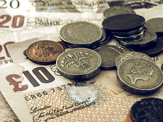 Image showing Vintage Pounds