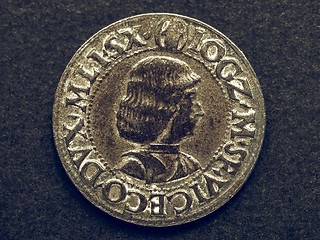 Image showing Vintage Roman coin