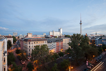 Image showing View over Berlin Alexanderplatz