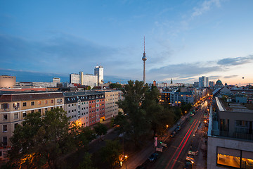 Image showing View over Berlin Alexanderplatz