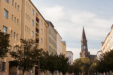 Image showing Berlin Prenzlauer Berg - Zionskirchplatz