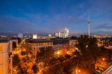 Image showing View over Berlin Alexanderplatz