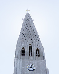 Image showing Hallgrimskirkja cathedral - Iceland