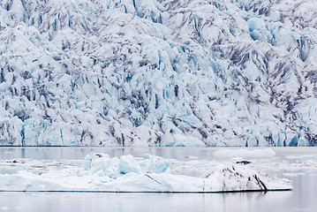 Image showing Jokulsarlon is a large glacial lake in southeast Iceland