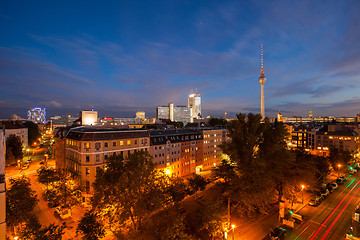 Image showing View over Berlin Alexanderplatz