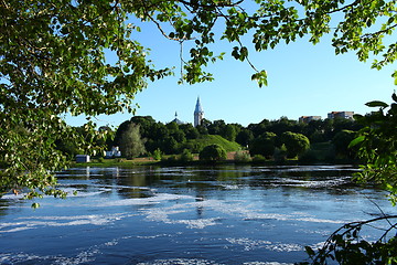 Image showing Beautiful river landscape 