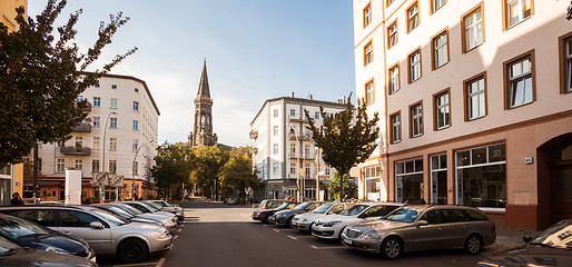 Image showing Berlin Prenzlauer Berg - Zionskirchplatz