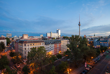 Image showing View over Berlin Alexanderplatz