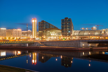 Image showing Berlin Hauptbahnhof (Main Station)