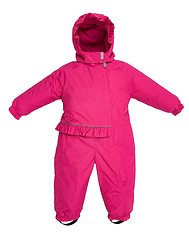 Image showing Childrens snowsuit fall