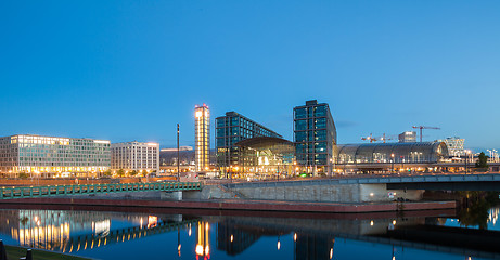 Image showing Berlin Hauptbahnhof (Main Station)