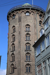Image showing The Rundetaarn (Round Tower) in central Copenhagen, Denmark