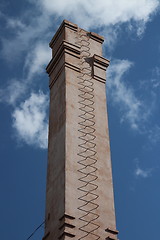 Image showing  vertical smokestack