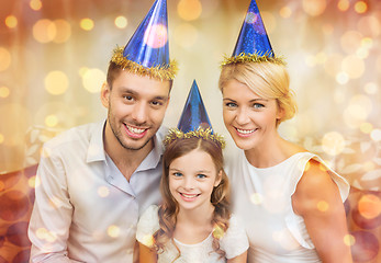 Image showing happy family at home