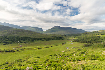 Image showing river at Killarney National Park valley in ireland