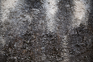 Image showing close up of old stone wall or surface