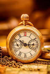 Image showing Vintage pocket watch