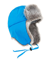 Image showing Warm fur cap